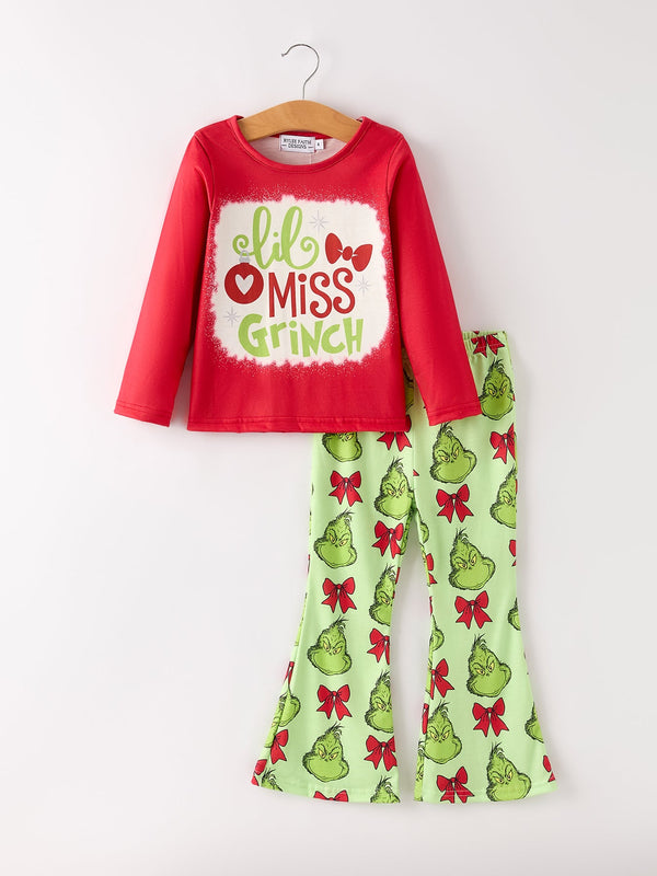 christmas-character-print-girls-set-Sophia's Style-Outfit-1